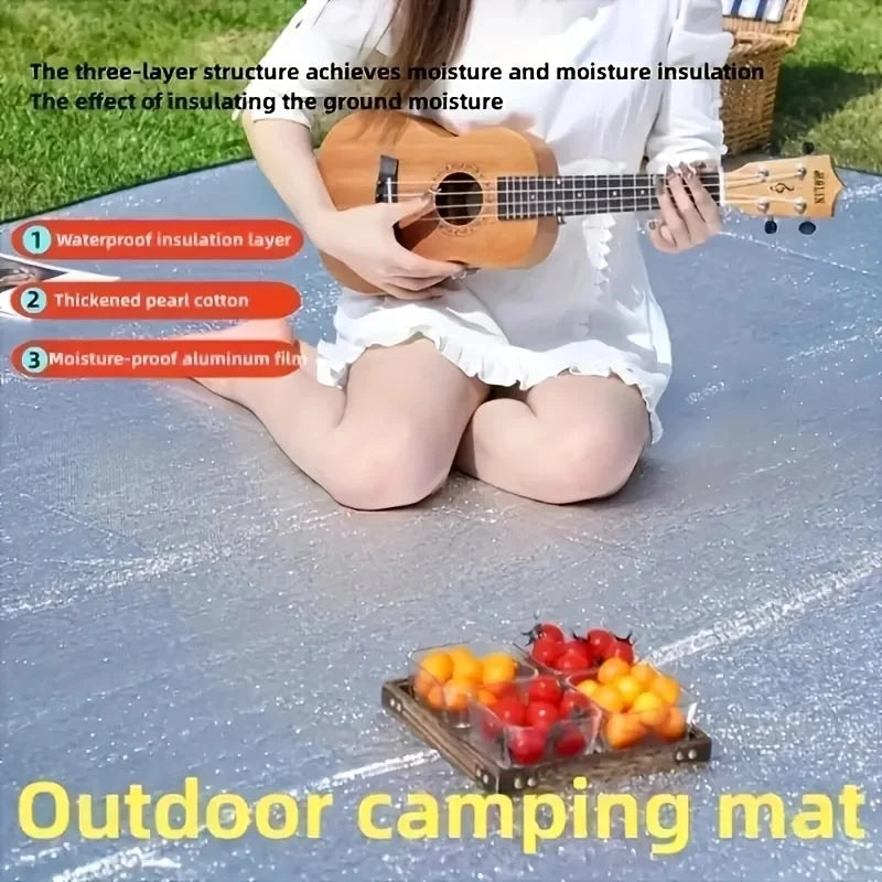Waterproof Picnic Mat – Lightweight Moisture-Proof Outdoor Mat