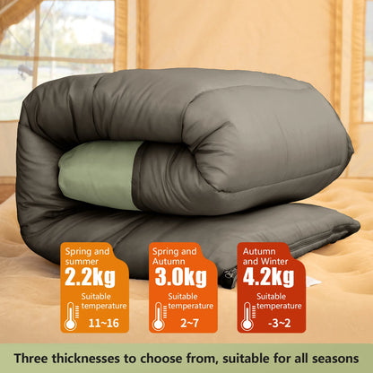 2 Person Sleeping Bag Warm & Portable for Camping