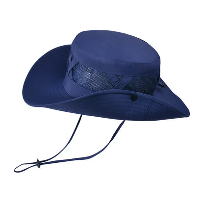 Wide Brim Outdoor Sun Hat – Breathable UV Protection
