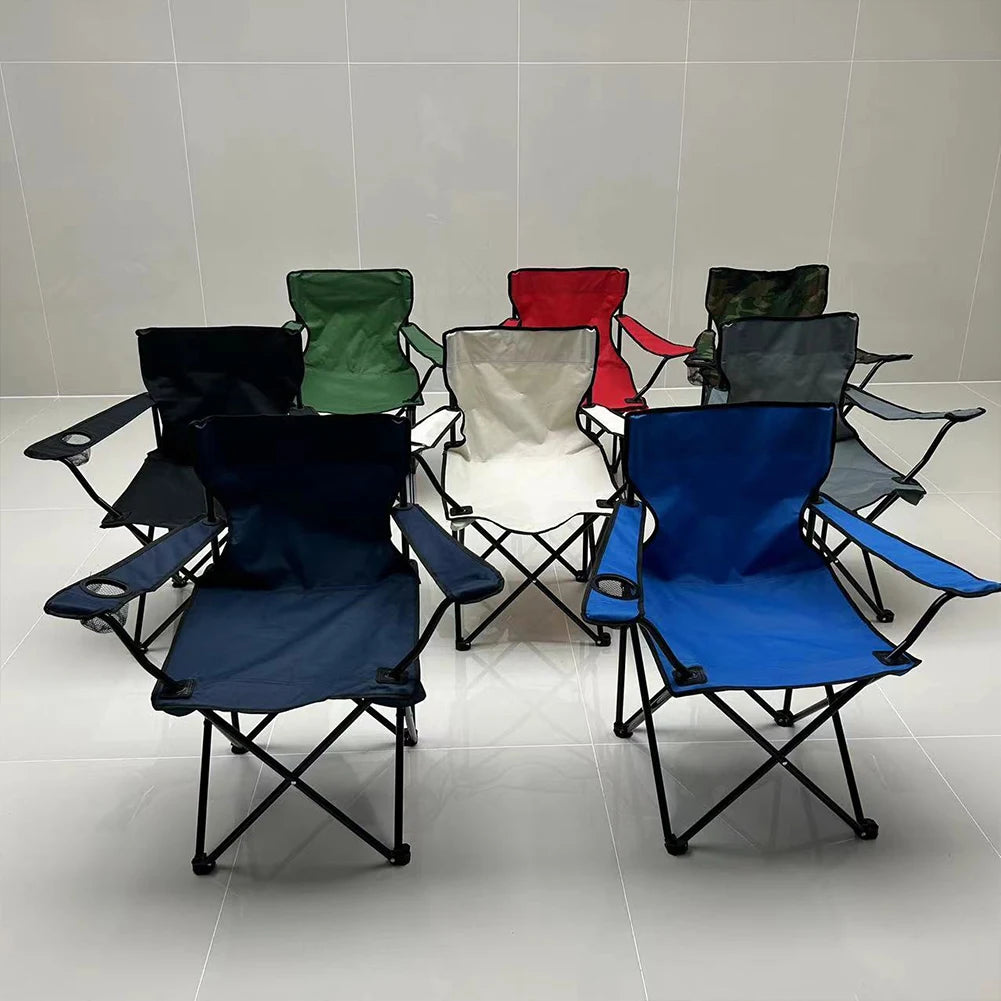 Portable Folding Camping Chair with Cup Holder