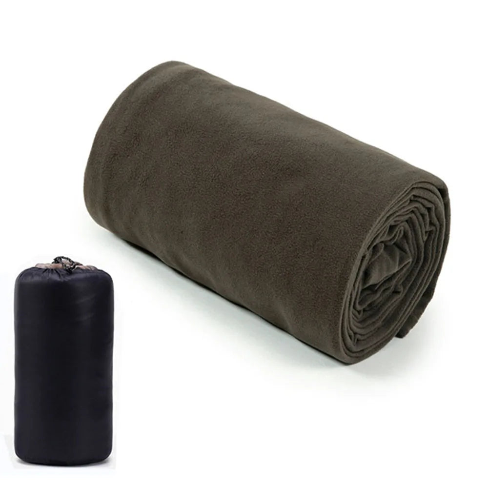 Portable Sleeping Bag Liner Microfiber Fleece Warm