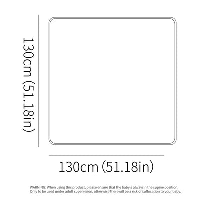 Baby Play Mat 130x130CM Waterproof Anti-Slip Comfort