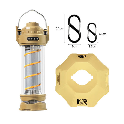 Camping Lantern with Tripod USB Rechargeable Bright Light