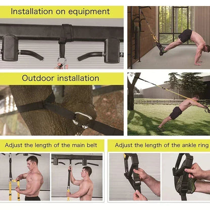 TRX Suspension Training Straps for Full Body Workout