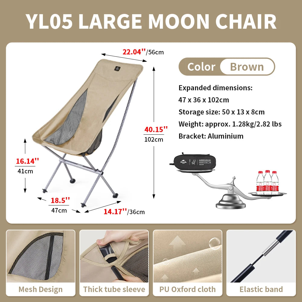 Ultralight Folding Camping Chair – Quick Build & High Load