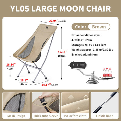 Ultralight Folding Camping Chair – Quick Build & High Load