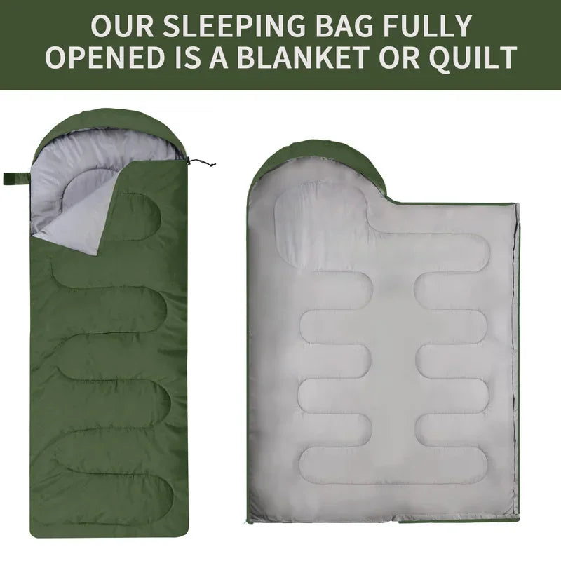 Ultralight Sleeping Bag Waterproof & Warm 4 Season