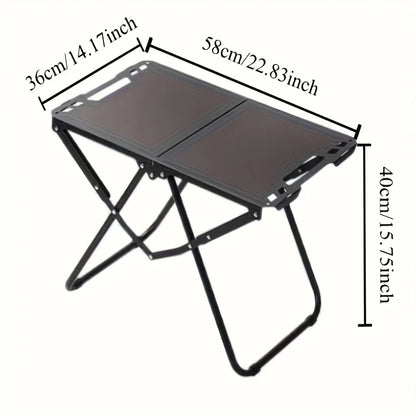 Lightweight Folding Camping Table – Portable Picnic Desk