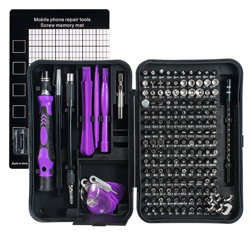170-in-1 Magnetic Screwdriver Set for Precision Repairs