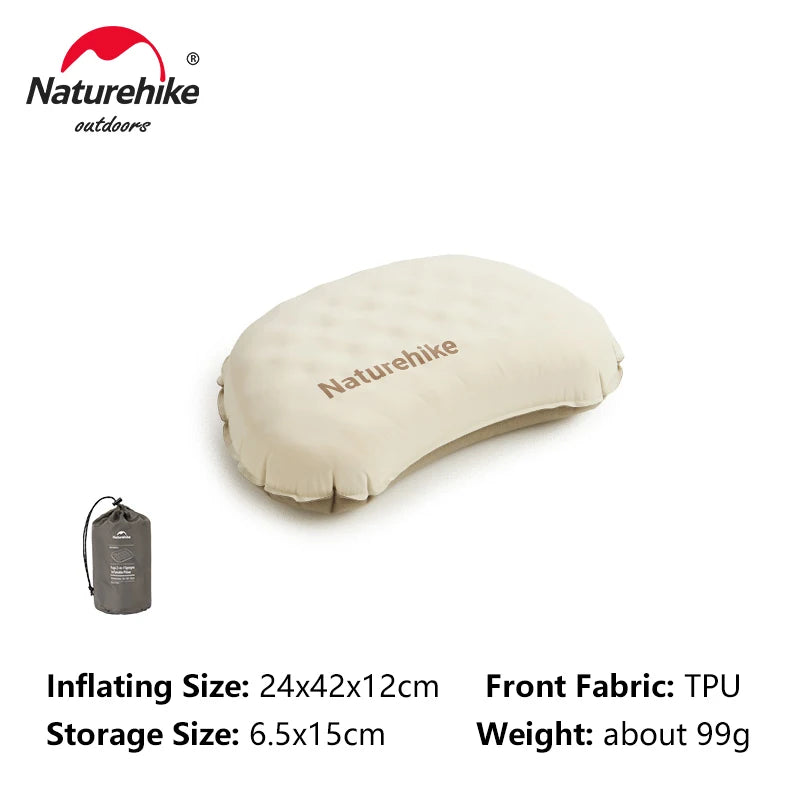 Ultralight Inflatable Camping Pillow Adjustable Comfort