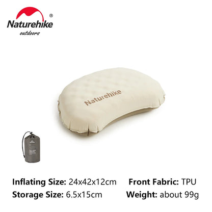 Ultralight Inflatable Camping Pillow Adjustable Comfort