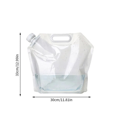 5L Folding Water Bag – Portable & Durable Outdoor Storage