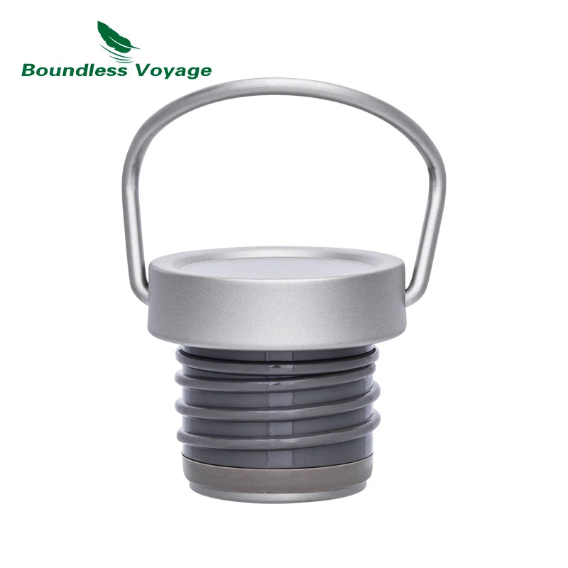 Titanium Wide Mouth Water Bottle – Durable & Lightweight
