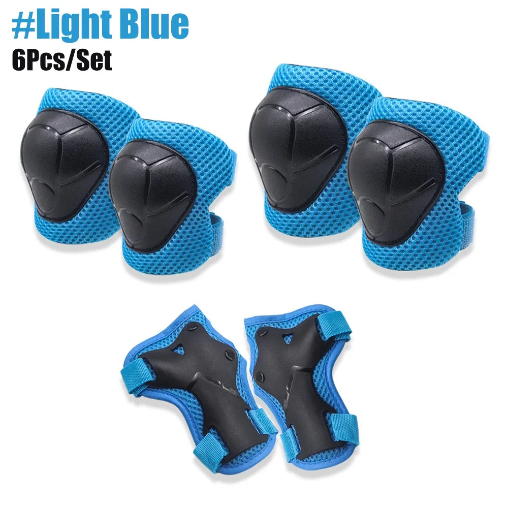 Kids Protective Gear Set – Knee & Elbow Pads Safety