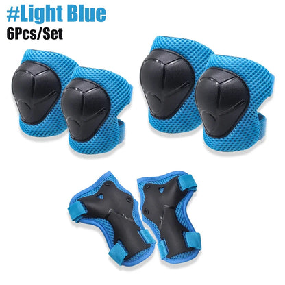 Kids Protective Gear Set – Knee & Elbow Pads Safety