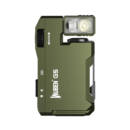 Mini EDC Flashlight 400LM with Rotating Head & Magnetic Base