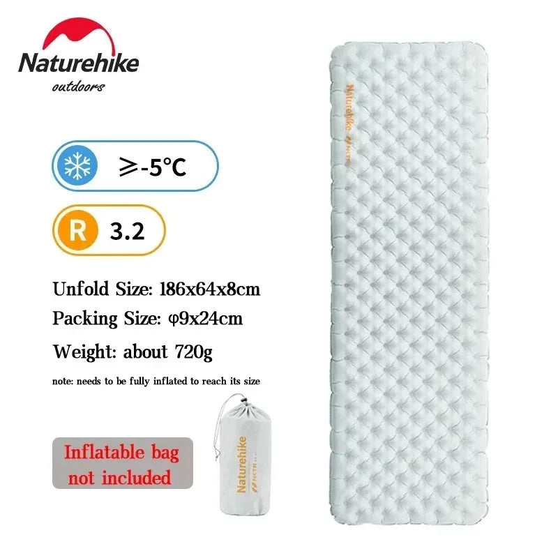 Inflatable Camping Sleeping Pad for Warm Comfortable Sleep
