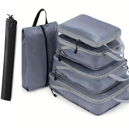 Compression Packing Cubes Set – Maximize Space & Organize