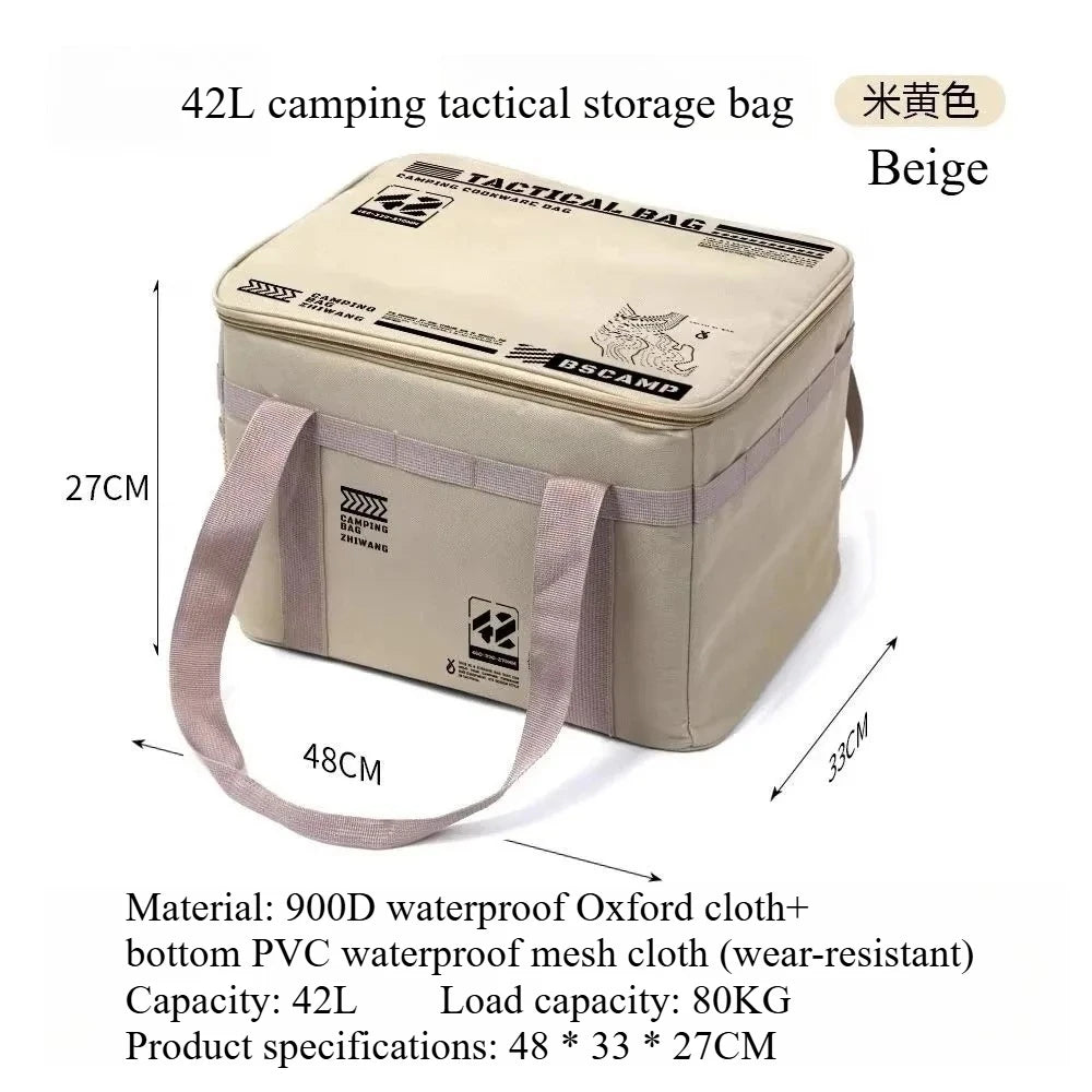 Portable Camping Storage Bag for Organized Outdoor Gear