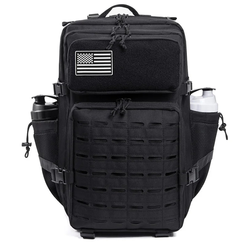 45L Tactical Hiking Backpack Durable MOLLE Storage