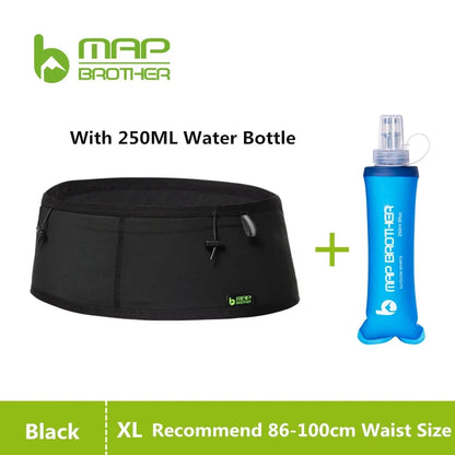Running Waist Belt with Bottle Holder – Lightweight & Secure