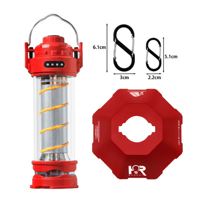 Camping Lantern with Tripod USB Rechargeable Bright Light