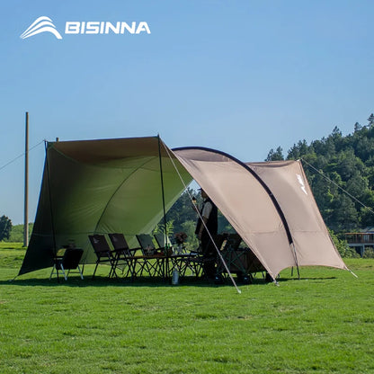 Tunnel Camping Sun Shelter Large 180° Shade Canopy