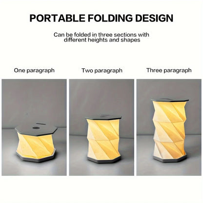 Foldable Camping Lantern with Adjustable LED Mood Light