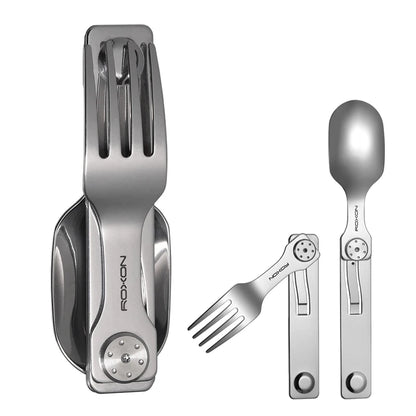 Camping Cutlery Set 3-in-1 – Compact Travel Utensils