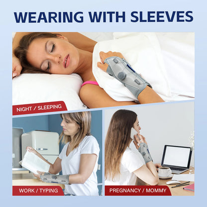 Carpal Tunnel Wrist Brace with Adjustable Support