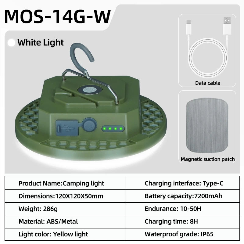 MOSLIGHTING Camping Light Rechargeable LED Lantern