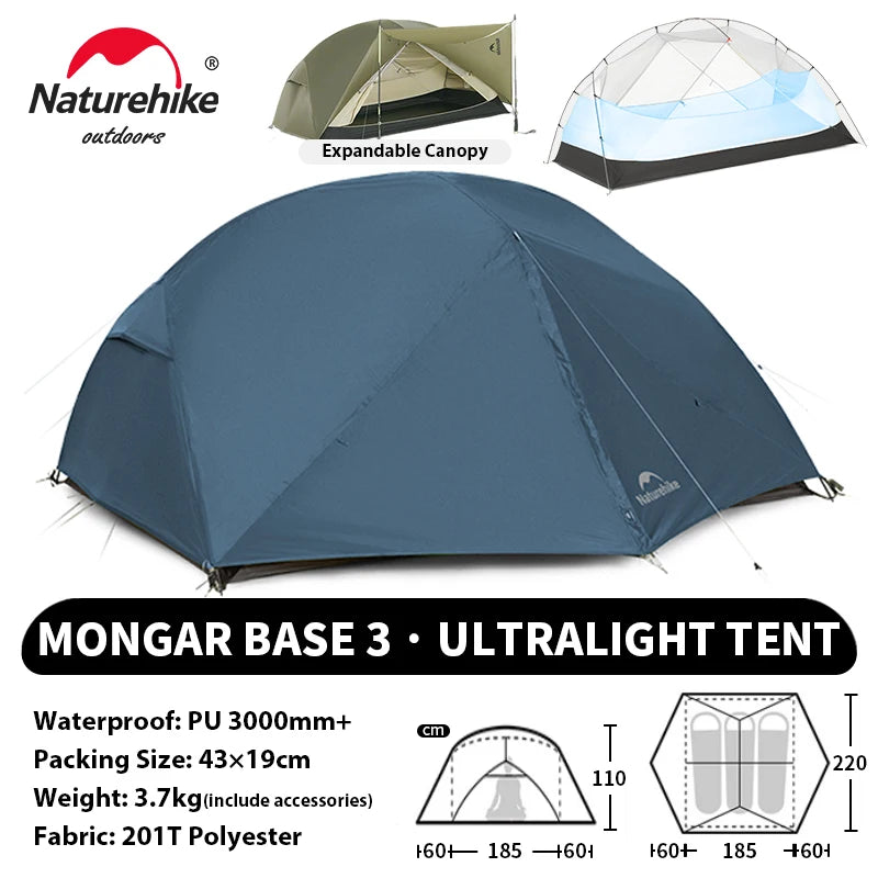 Ultralight Camping Tent 2 Person – Waterproof & Compact