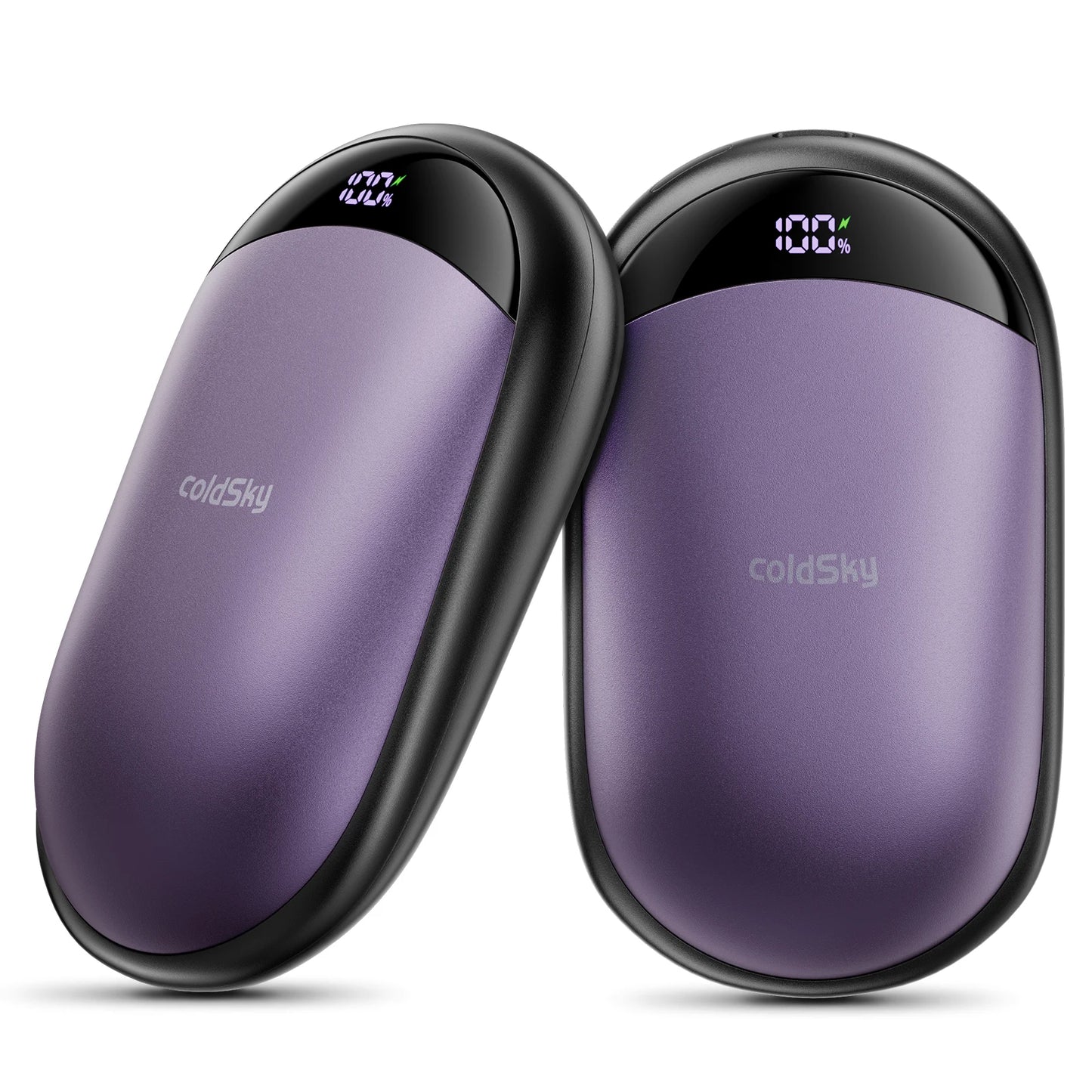 Rechargeable Magnetic Hand Warmers 2-Pack, 16H Heat