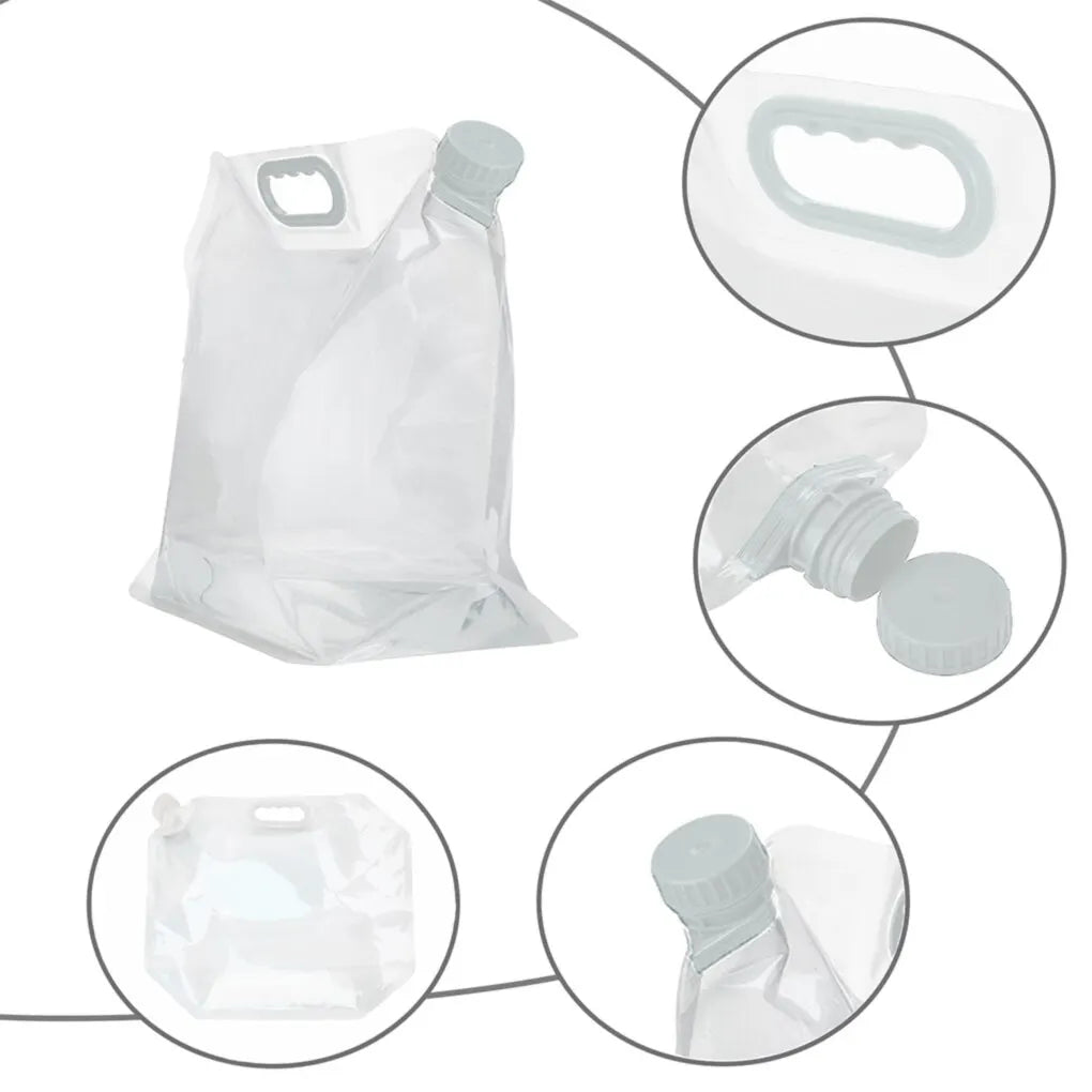 5L Folding Water Bag – Portable & Durable Outdoor Storage