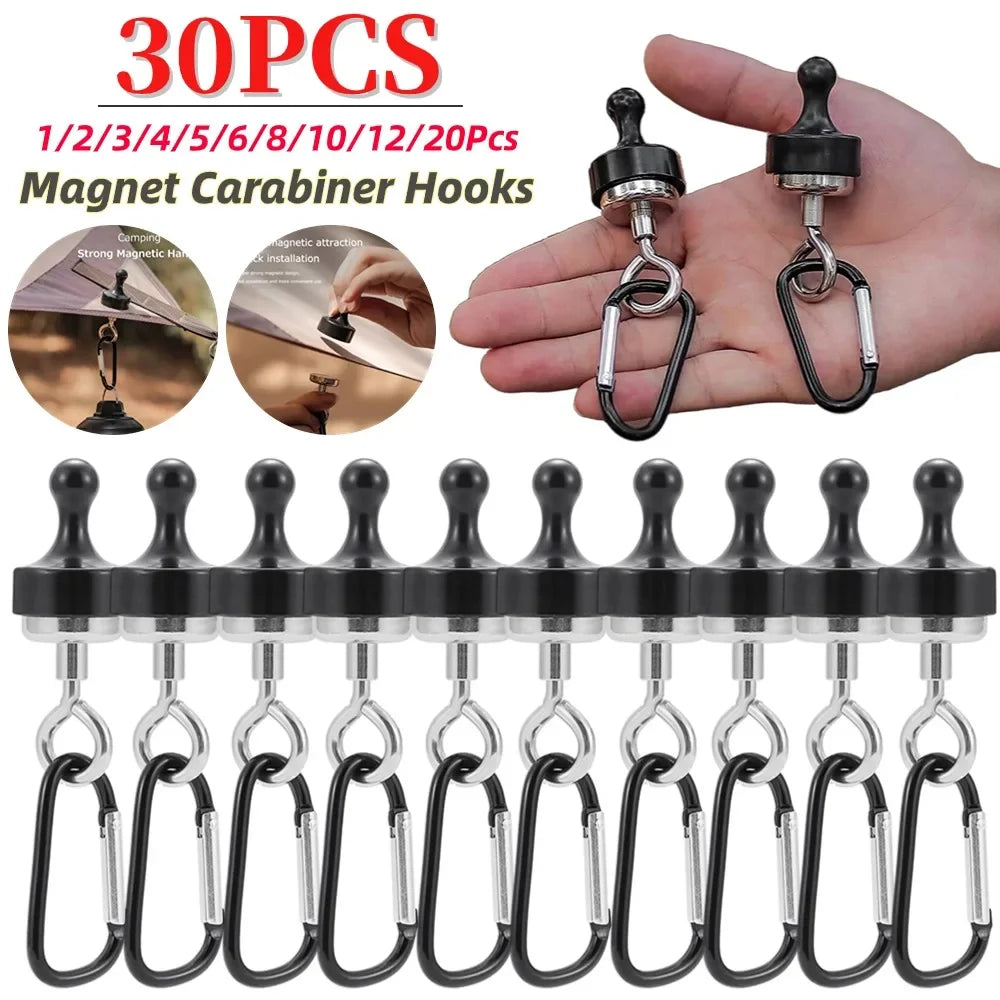 Camping Magnetic Hooks – Heavy-Duty Outdoor Clips