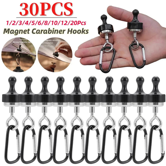 Camping Magnetic Hooks – Heavy-Duty Outdoor Clips