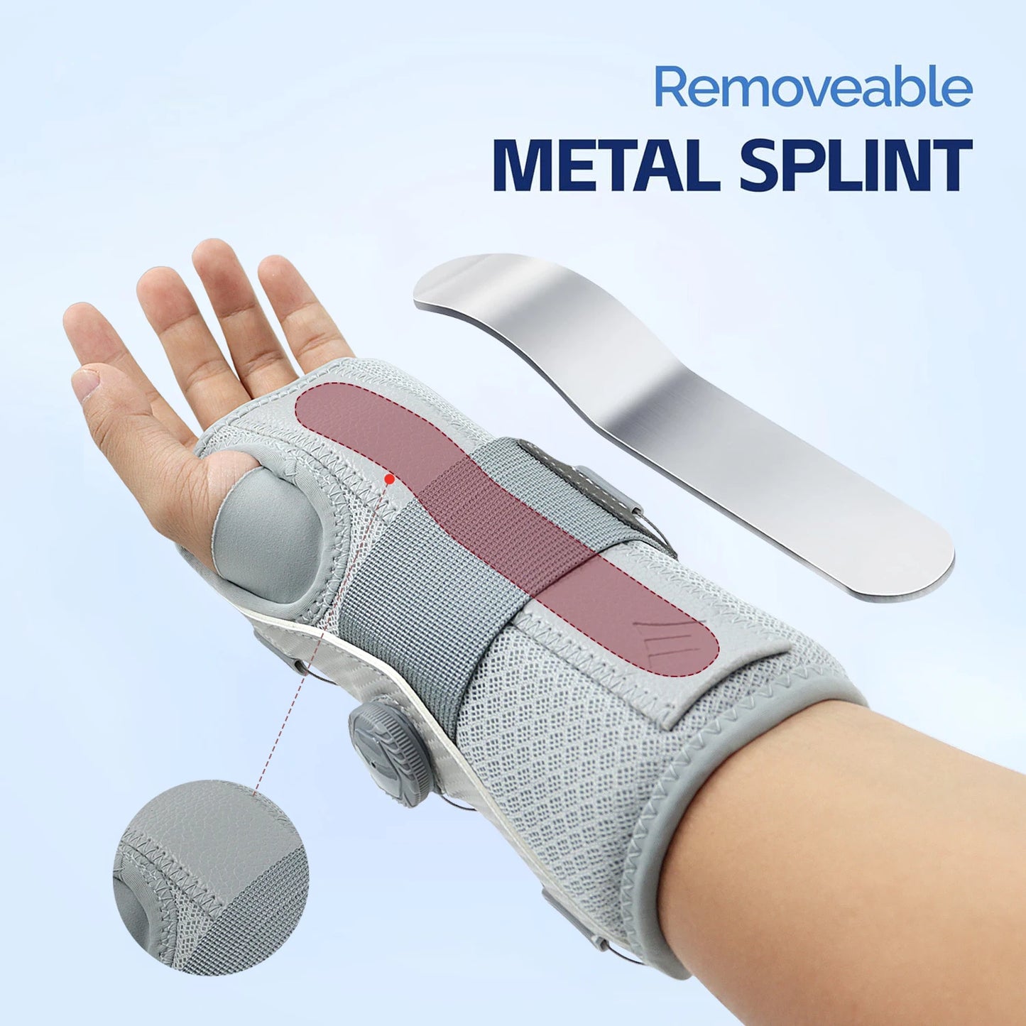 Carpal Tunnel Wrist Brace with Adjustable Support