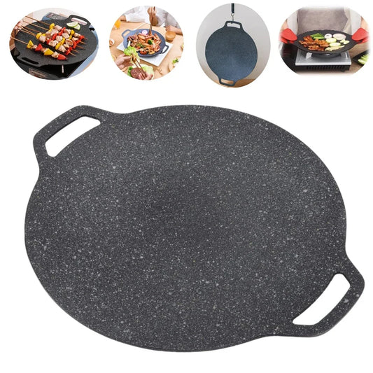 Outdoor BBQ Grill Pan – Non-Stick Portable Cooking Tray