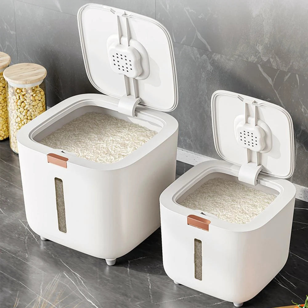 Large Capacity Rice Storage Container – Airtight & Hygienic