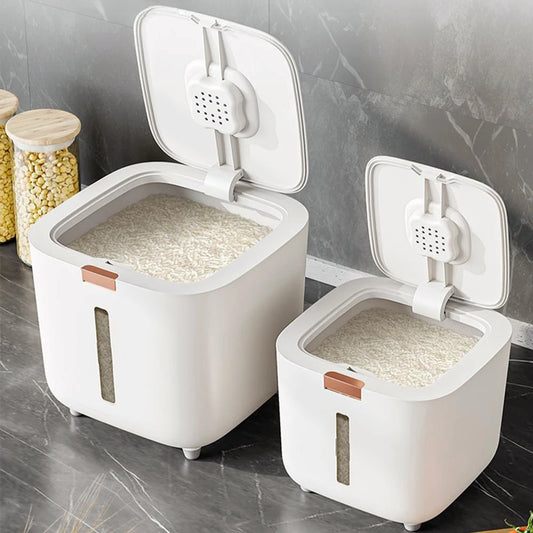 Large Capacity Rice Storage Container – Airtight & Hygienic