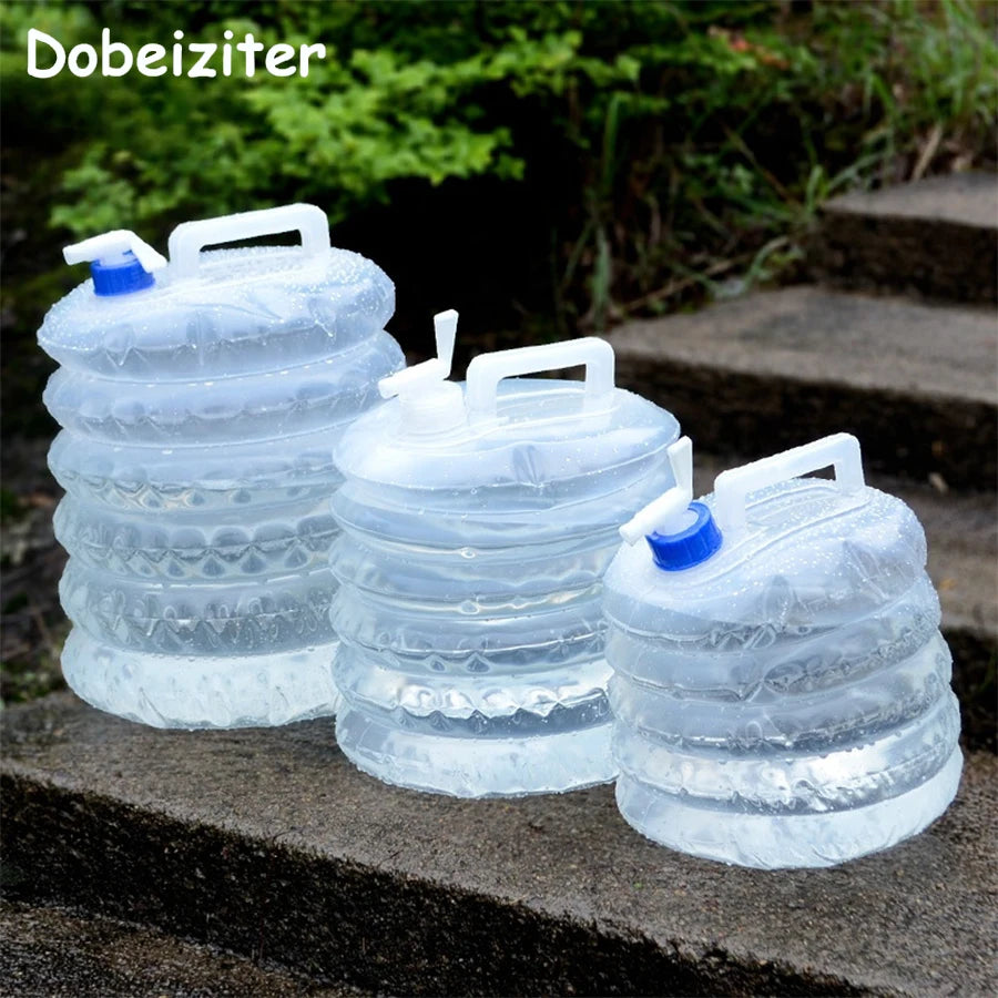 Collapsible Water Container Portable Foldable Leakproof