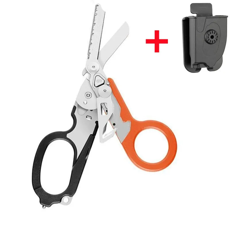 Tactical Folding Scissors for Emergency Survival