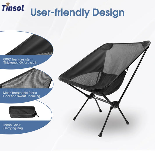 Ultralight Folding Camping Chair for Portable Comfort