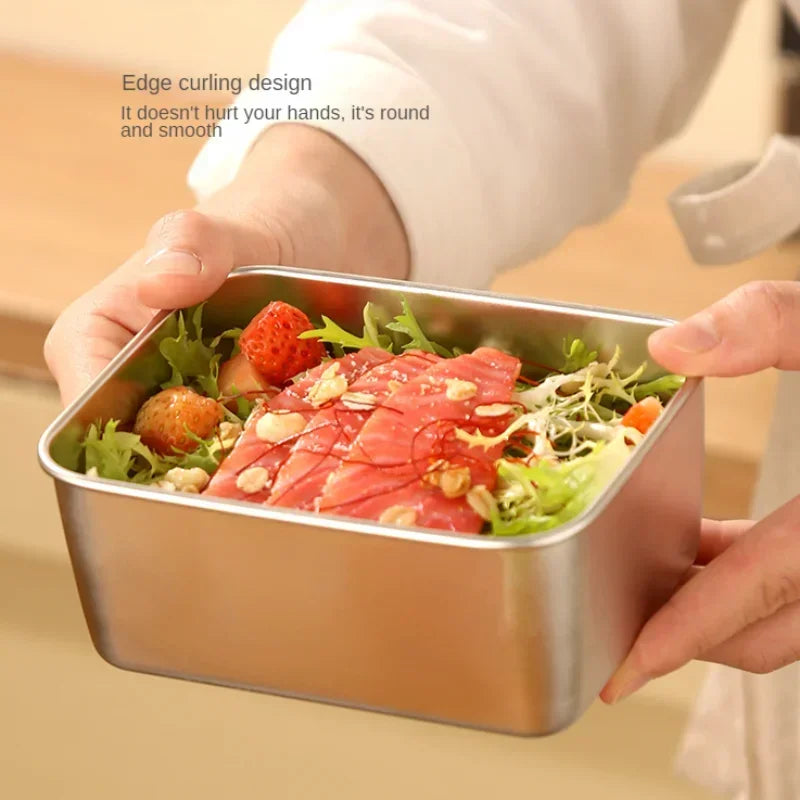 Stainless Steel Food Storage Container – Leakproof Freshness
