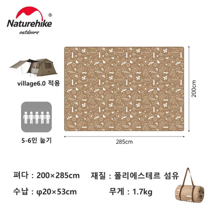 Oversized Waterproof Camping Mat for Dry Outdoor Comfort