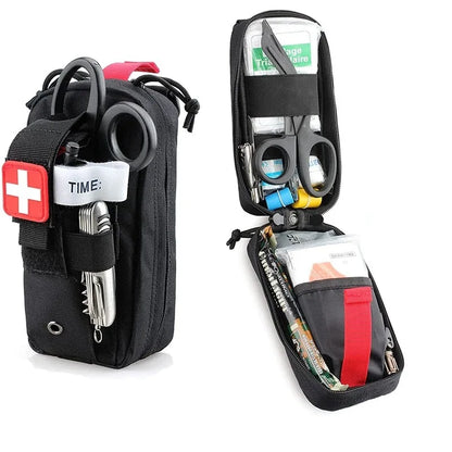 Tactical First Aid Pouch Compact MOLLE Emergency Kit