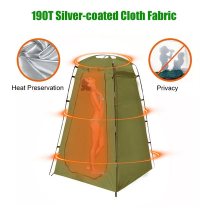 Portable Privacy Shower Tent for Camping Comfort