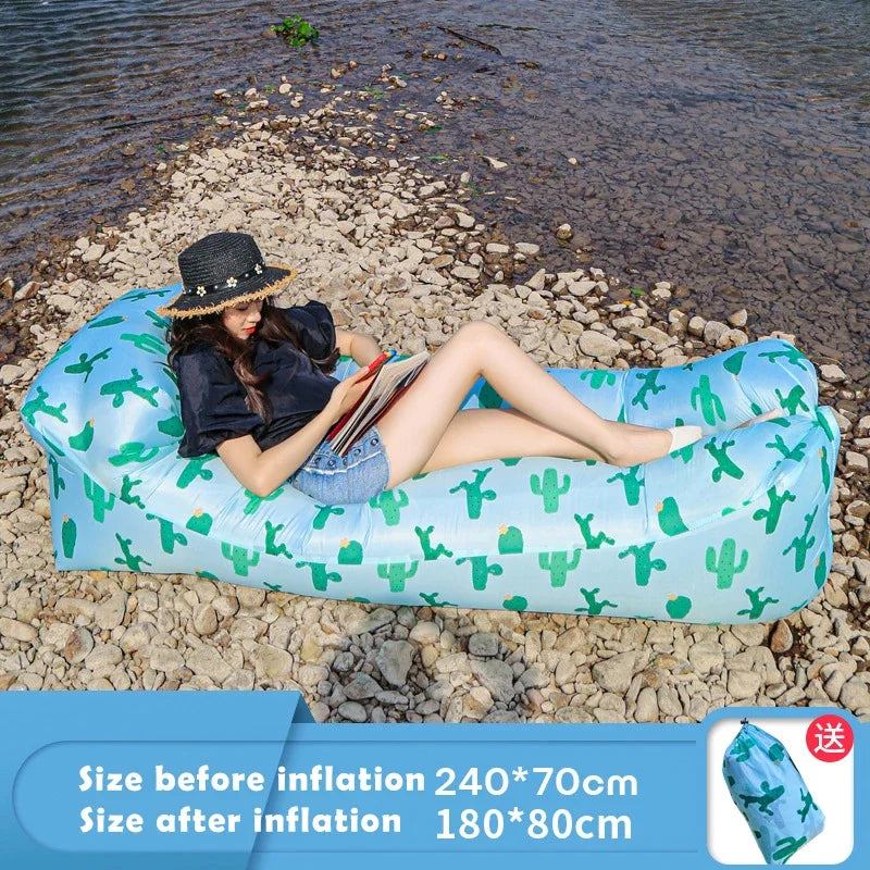 Inflatable Air Sofa Bed – Portable Outdoor Comfort