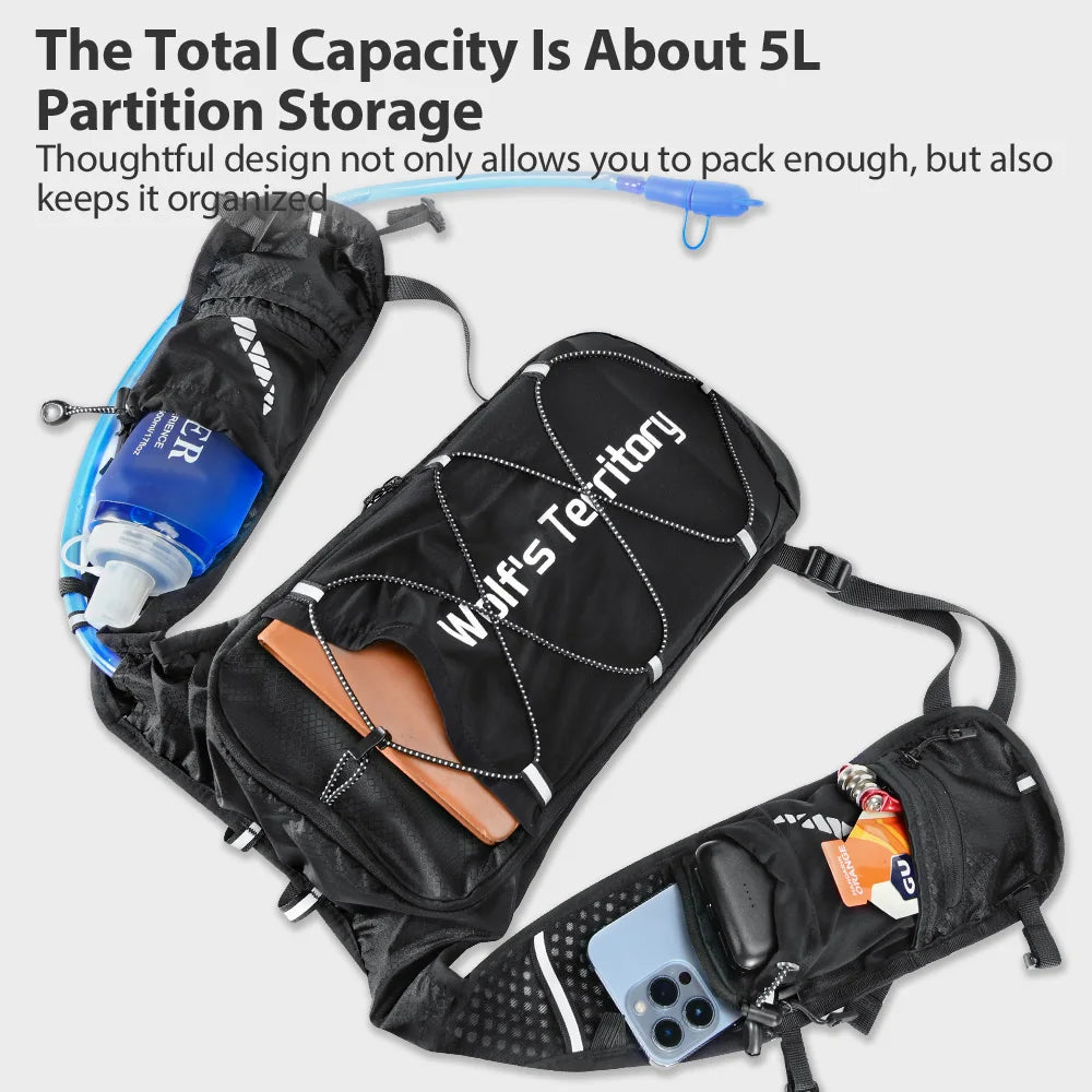 Ultralight Running Hydration Vest for Trail & Marathon