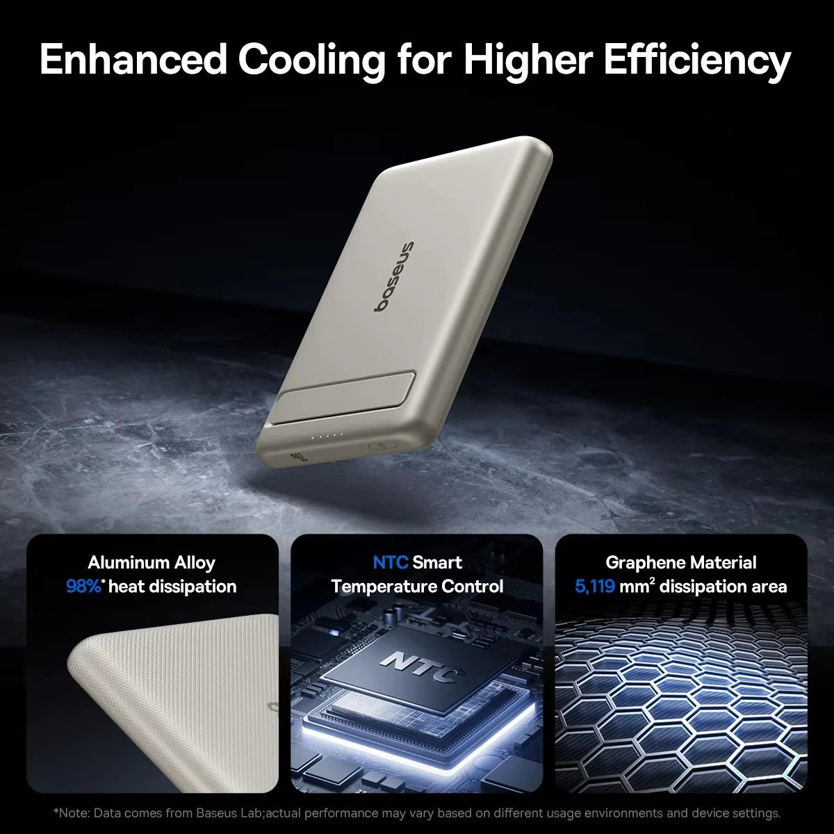 Magnetic Power Bank 5000mAh Wireless Fast Charge